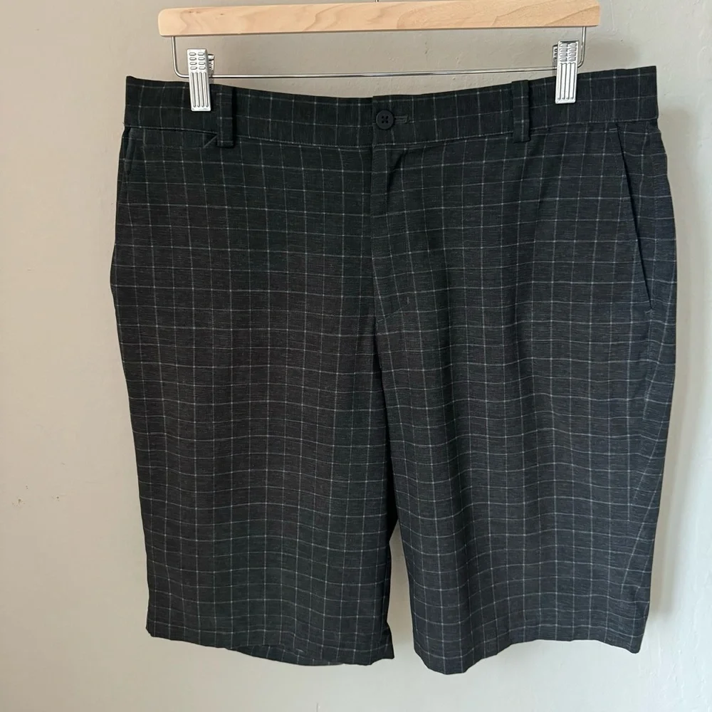 NIKE GOLF Dri-Fit Stretch Shorts 11” Inseam Dark Grey Black Style# 818047-010